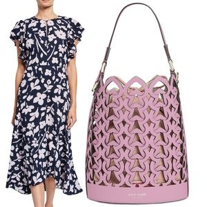 Kate Spade Small Dorie Leather Bucket Bag